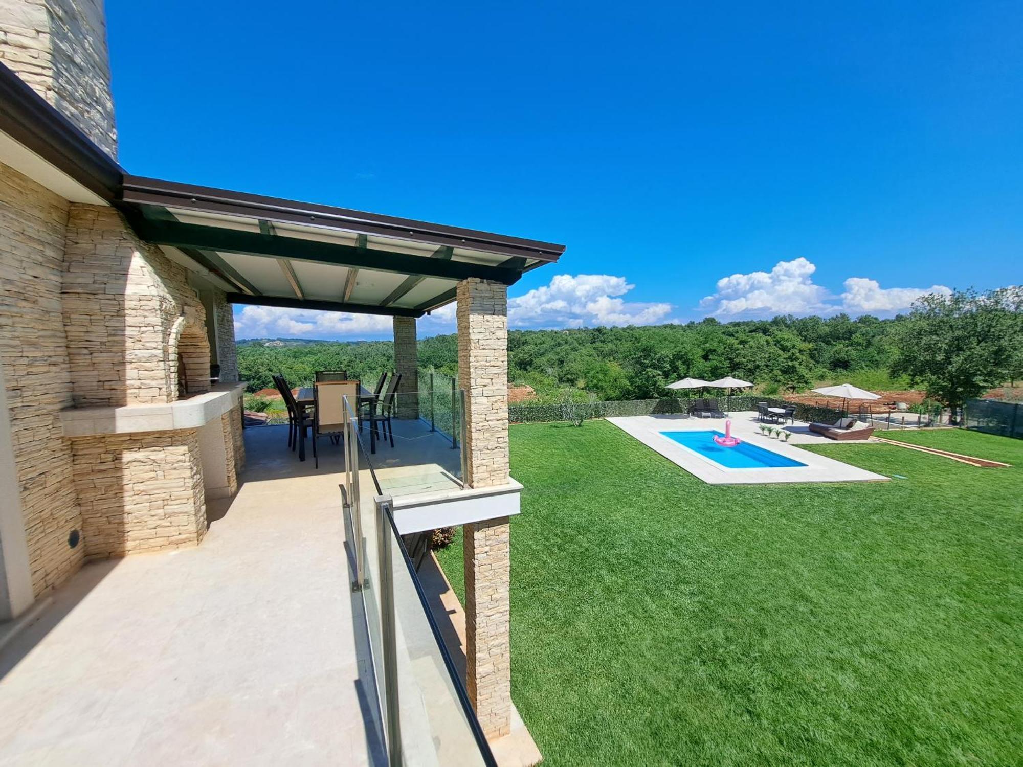 Apartments Villa Sotlar With Pool Умаг Экстерьер фото